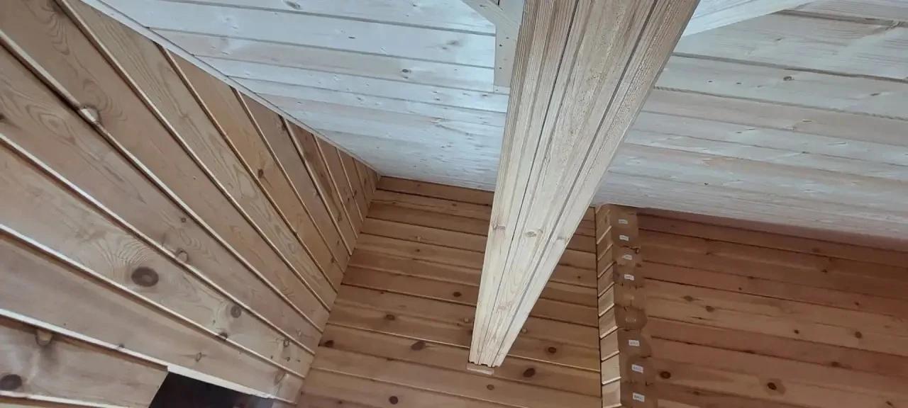 Покраска потолка изнутри, кадр 5